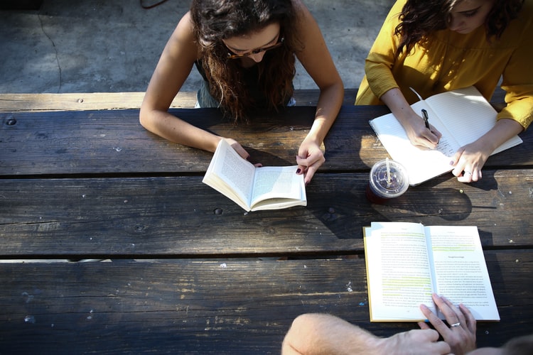 Student Preparing Entrance Examination